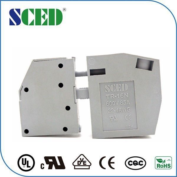 Pitch 12.1mm Wall Electric Terminal Block Small Electronic Component