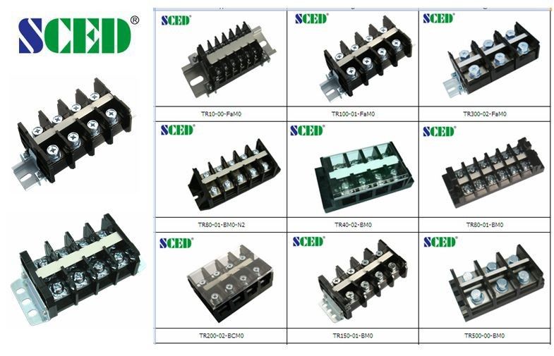 27.0mm Panel Mount High Current Terminal Block High Voltage