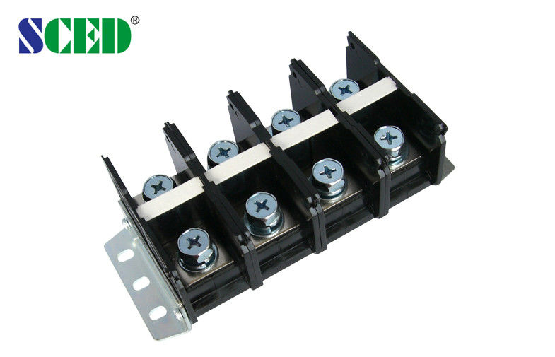 Electrical High Current Terminal Block 600V 200A 36.00mm Pitch