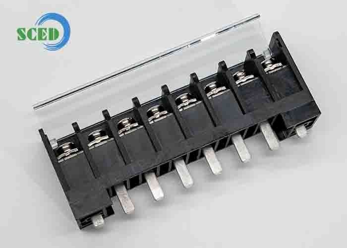 Pitch 14.50mm 600V 57A 4-14P Barrier Terminal Block Connector PBT M5 22-6 AWG Power Terminal Block