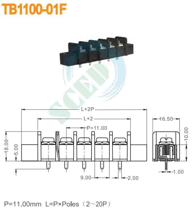 Tin Plated Terminal Block Connection for Female Gender in Electrical Installations