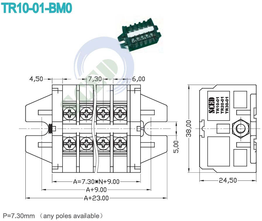 30A Rated Current and CE Approved Track Mounted Quick Disconnects for Heavy-Duty Applications