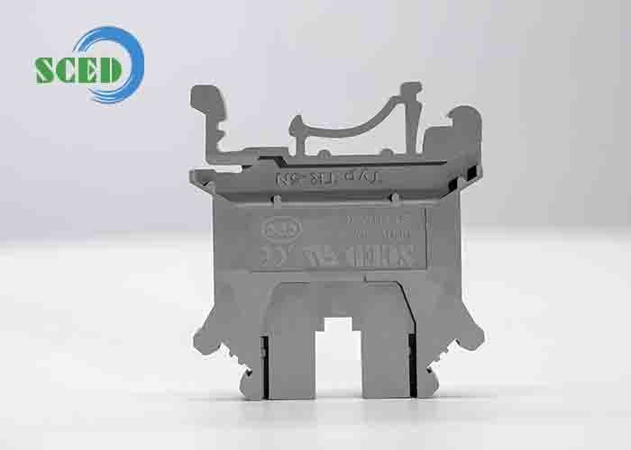 UL 94V-0 Flammability Rating and Easy And Secure Installation for Rail Terminal Connections