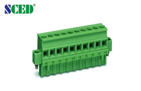 Bảng đầu cuối điện được mạ niken Chiếc phụ tùng nữ PA66 Chuồng kẹp đồng