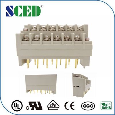 Ranh hàng rào Grey Barrier Terminal Block Phosphor Bronze