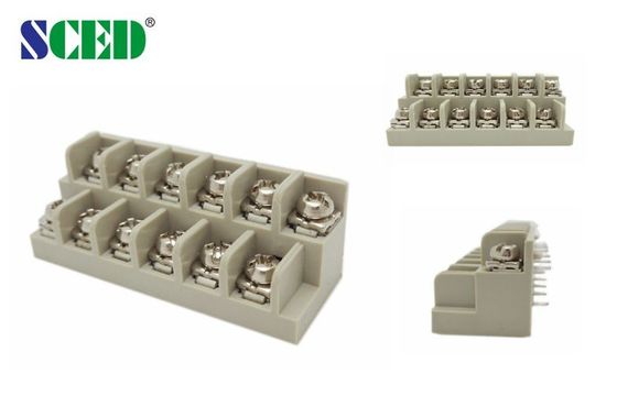 Thép / Vít M3 Khối đầu cuối vít 7.62mm có chân 300V 15A