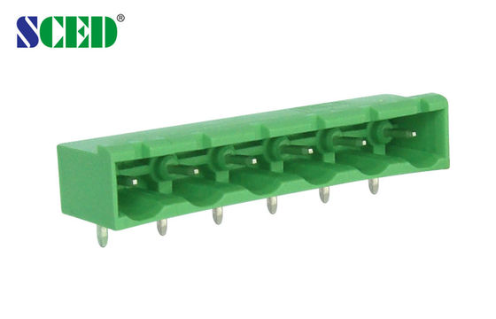 Đàn ông Pluggable Terminal Block 7.62mm 300V 18A cho thiết kế linh hoạt