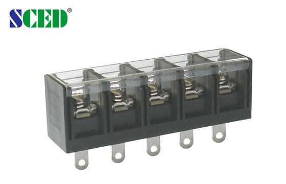 High Voltage Barrier Terminal Block với vỏ nhựa 40A đồng 2-12 Cột 20-8 AWG