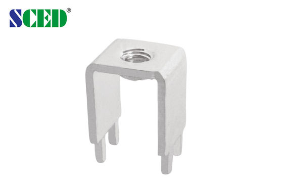 Phụ kiện khối đầu cuối kim loại PCB Đồng thau Khoảng cách tâm 5.0mmx10.0mm