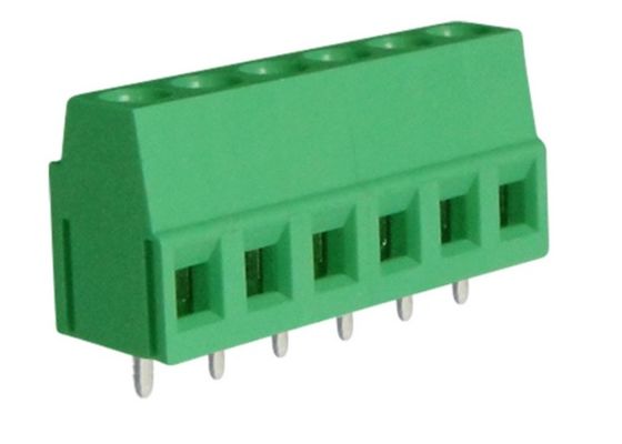5.08mm Pitch PCB Screw Terminal Block 300V 10A M3 2-24 Cột Màu xanh lá cây