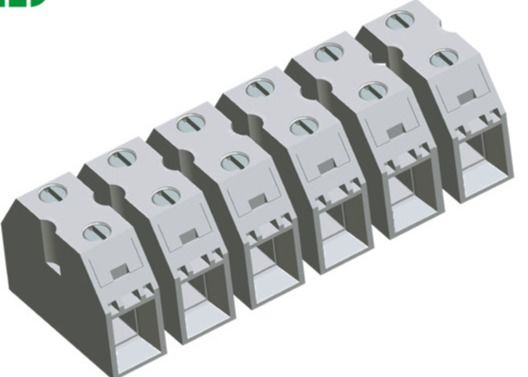 Vít thép 50A đầu cuối cấp thông qua đường nối 13.5mm 2-16 cột đồng