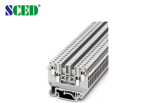 300V 32A Din Rail Terminal Blocks Điện 6.2mm Width OEM ODM