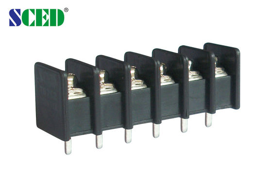 Đen High Voltage Barrier Terminal Block 2 Way - 24 Way Pitch 7.62mm