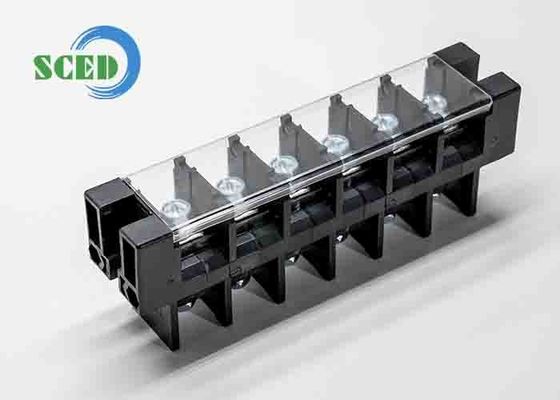 101A 21.0mm PBT Perforation 600V Terminal Khối với Nắp Nhựa
