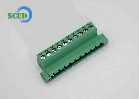 Khối đầu cuối có thể cắm cắm ổ cắm nữ Pitch 5.08mm 300V 18A 2-20P Khối đầu cuối cắm