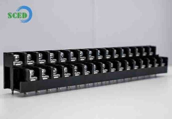 250V 18A Double Level Barrier Power Terminal Blocks với Pitch 11.00mm và Dải dây 12-24AWG