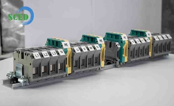 Nguồn điện chuyển mạch khối đầu cuối DIN rail bằng nhựa mạnh mẽ và nhỏ gọn cho các ứng dụng công nghiệp