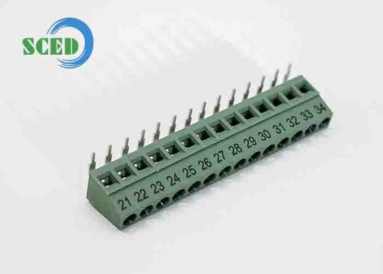 Khối đầu cuối vít gắn PCB chịu điện áp AC1500/1 phút -40°C đến 105°C cho lắp đặt ổn định và an toàn