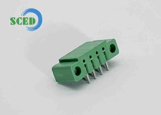 10A Định giá hiện tại Khối đầu cuối có thể cắm với 3000V AC/phút điện áp chịu đựng và lồng kẹp đồng cho truyền tín hiệu an toàn