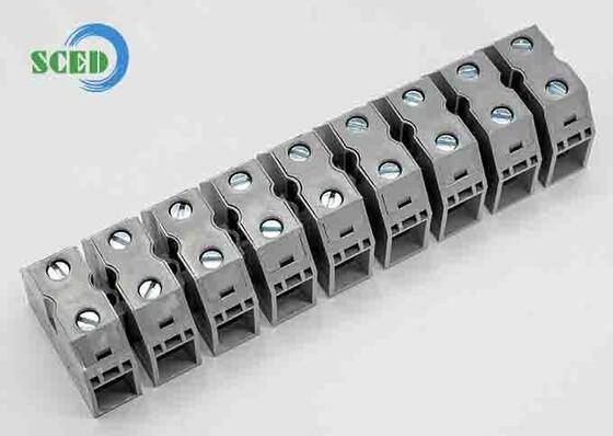 Màu xám thông qua các khối đầu cuối bảng điều khiển có chứng nhận CE Số vị trí từ 2 đến 24 Được thiết kế cho các giải pháp dây điện bảng điều khiển an toàn và điện