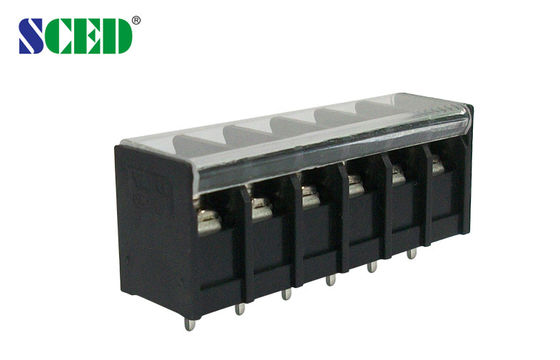2-24 Số liên lạc Khóa kết nối Terminal Block với nắp 7.62mm Pitch