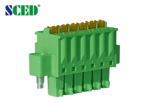 Plug Plug - trong Terminal Block Phụ nữ Sockets Pitch 3.81mm 300V 8A 2P - 20P Pluggable Terminal Block
