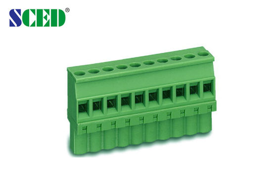 Khối đầu cuối cắm 300V 18A loại cái cho truyền thông, gắn trên bảng