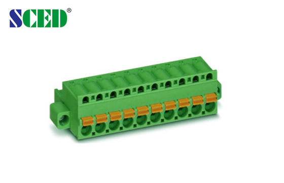 Plug Plug - trong Terminal Block Đàn bà Pitch 5.08mm 300V 18A 2P - 20P Pluggable Terminal Block