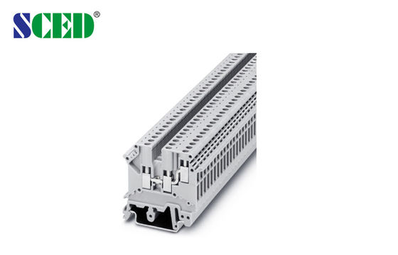 Độ rộng đầu cuối 5.2mm Din Rail Terminal Blocks 150V 20A AWG 30 - 12